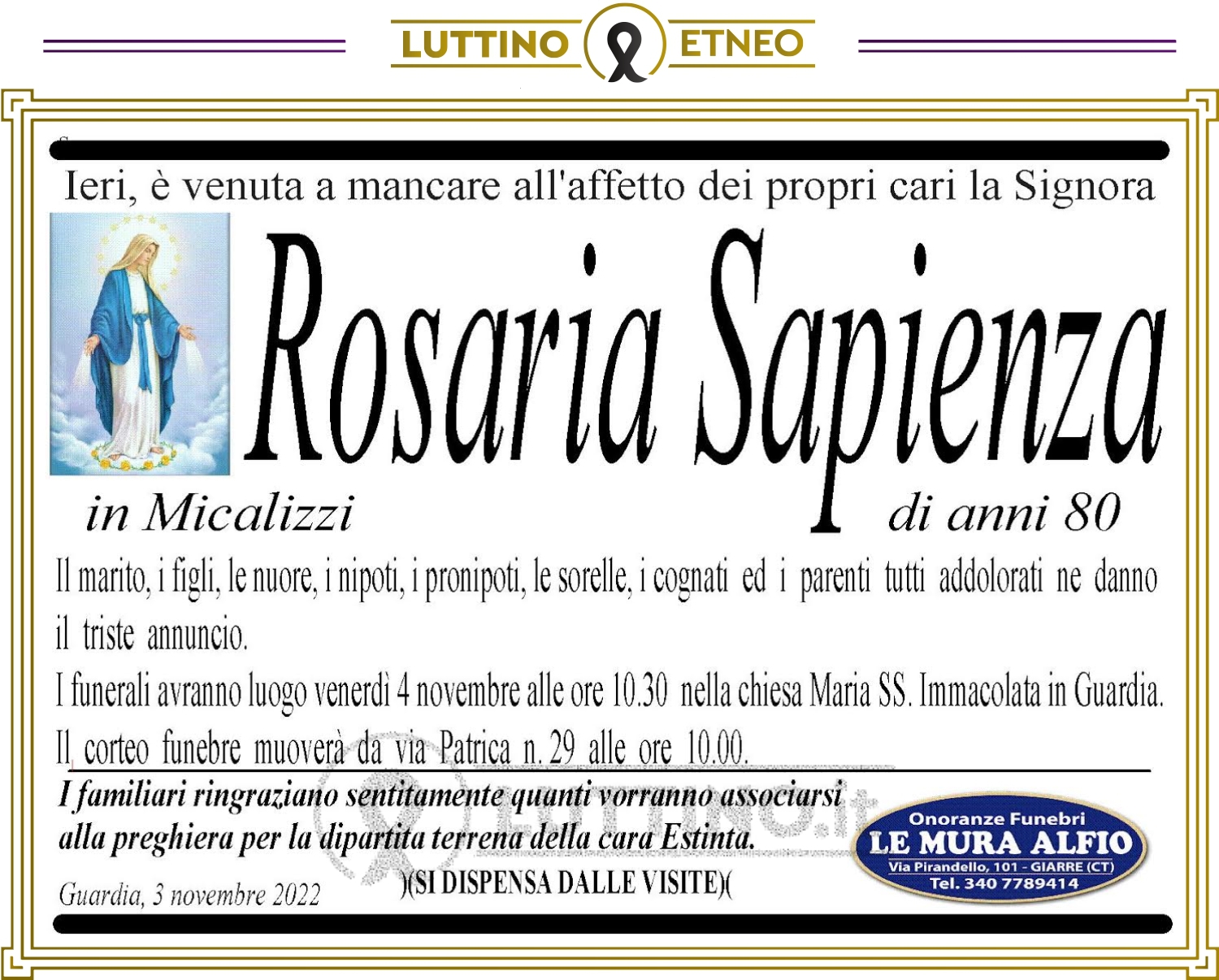 Rosaria  Sapienza